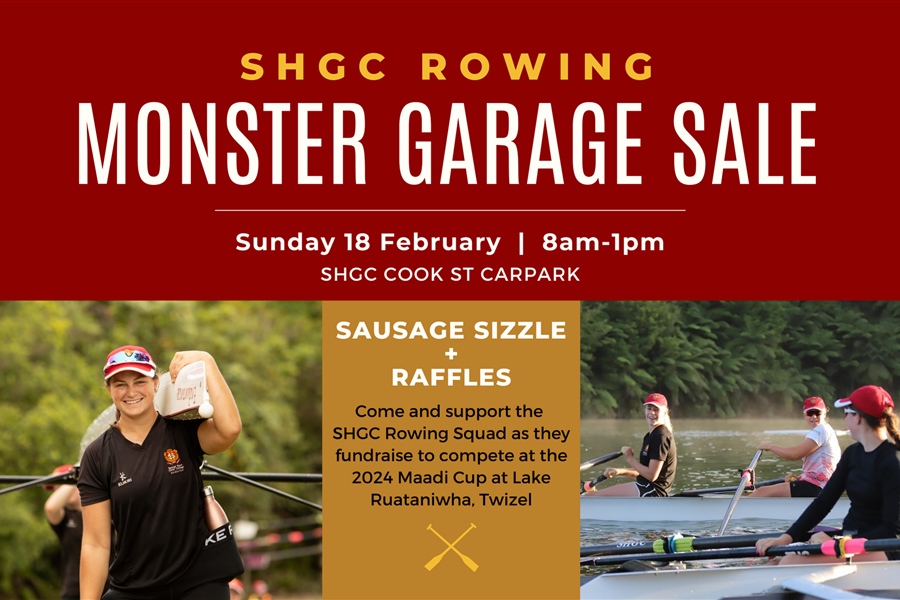 SHGC Rowing Fundraiser